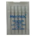 Набор игл для Merrylock 015 (5 шт.), синие