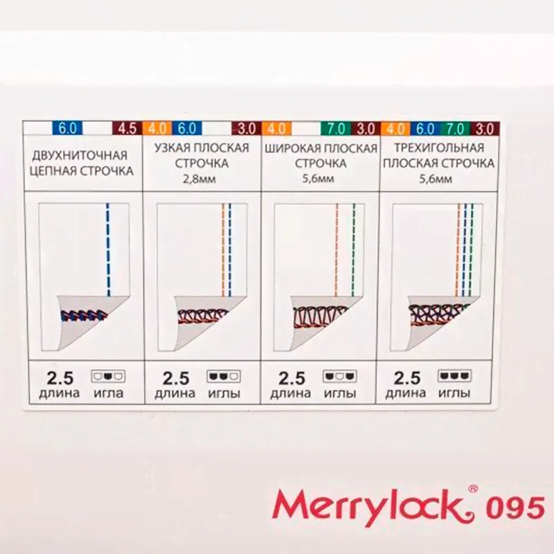 Плоскошовная машина Merrylock 095-2