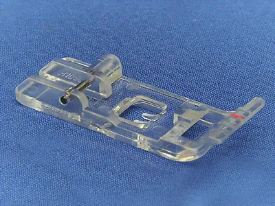 Merrylock H10803B Прозрачная лапка для плоских швов-0